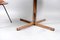 Mid-Century Round Rosewood Dining Table with Rotating Tablet 11