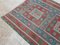 Vintage Turkish Blue and Red Kilim Rug, 1970s, Image 7