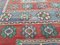 Tapis Kilim Vintage Bleu et Rouge, Turquie, 1970s 5