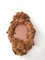 19th Century French Floral Leather Mirror, Image 13