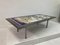 Steel Coffee Table with Enameled Top by Giorgio Musoni, 1970s, Image 1