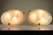 Vintage Glass Flush Mount Ceiling Lamps from Kaiser Idell / Kaiser Leuchten, 1960s, Set of 2, Image 3