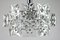 Mid-Century Glass Chandelier from Kinkeldy, 1960s, Image 8