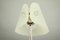 Mid-Century Acrylic Wave Base and Plastic Table Lamp 8