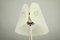 Mid-Century Acrylic Wave Base and Plastic Table Lamp, Image 8