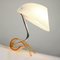 Mid-Century Acrylic Wave Base and Plastic Table Lamp 3
