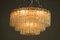 Lampada da soffitto a forma di tubolare vintage in vetro di Doria Leuchten, anni '60, Immagine 5