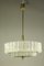 Lampada da soffitto a forma di piramide in vetro tubolare di Doria Leuchten, anni '60, Immagine 1