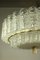 Lámpara de techo vintage tubular con forma de pirámide de vidrio de Doria Leuchten, años 60, Imagen 14
