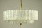 Vintage Pyramid Shaped Tubular Glass Ceiling Lamp from Doria Leuchten, 1960s 5