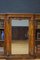 Viktorianisches Breakfronted Bücherregal aus Nussholz 16