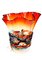Red Blown Murano Glass Vase from Made Murano Glass, Image 15
