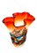 Red Blown Murano Glass Vase from Made Murano Glass, Image 6