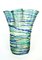 Vase en Verre de Murano Soufflé à l'Eau de Mer Verte de Made Murano Glass 1