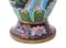Große antike orientalische Cloisonne Vase 4