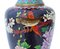 Große antike orientalische Cloisonne Vase 6