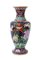 Große antike orientalische Cloisonne Vase 10