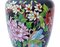 Große antike orientalische Cloisonne Vase 5