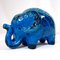 Large Ceramic Rimini Blu Series Elephant Sculpture by Aldo Londi for Bitossi, 1950s 7