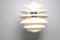 Lámpara de techo Snowball vintage de Poul Henningsen para Louis Poulsen, Imagen 7