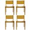Stacking Wooden Dining Chairs from Wilkhahn, 1980s, Set of 4 2