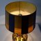 Mid-Century German Smoked Glass Table Lamp from Doria Leuchten 8