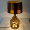 Mid-Century German Smoked Glass Table Lamp from Doria Leuchten, Image 6