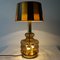 Mid-Century German Smoked Glass Table Lamp from Doria Leuchten 5