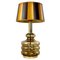 Mid-Century German Smoked Glass Table Lamp from Doria Leuchten, Image 1