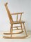 Vintage Light Elm Rocking Chair, 1960s, Immagine 7