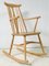 Vintage Light Elm Rocking Chair, 1960s, Immagine 1