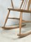 Vintage Light Elm Rocking Chair, 1960s, Immagine 9