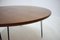 Round Teak Upcycled Coffee Table, 1960s 4