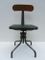 Chaise de Bureau Industrielle Pivotante par Leabank, 1940s 3