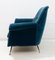 Mid-Century Italian Lounge Chairs by Gigi Radice for Minotti, 1950s, Set of 2 9