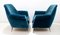 Mid-Century Italian Lounge Chairs by Gigi Radice for Minotti, 1950s, Set of 2 3