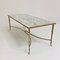 French Gilt Bronze Coffee Table by Maison Charles, 1960s 12