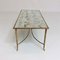 French Gilt Bronze Coffee Table by Maison Charles, 1960s, Image 8