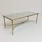 French Gilt Bronze Coffee Table by Maison Charles, 1960s 14