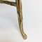 French Gilt Bronze Coffee Table by Maison Charles, 1960s 10