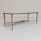 French Gilt Bronze Coffee Table by Maison Charles, 1960s 11