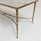 French Gilt Bronze Coffee Table by Maison Charles, 1960s 9