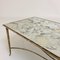 French Gilt Bronze Coffee Table by Maison Charles, 1960s 5