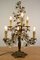 Italienische Banci Tree Tischlampe aus Geschliffenem Glas und Messing, 1950er 6