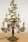 Italian Cut Glass Petals and Brass Banci Tree Table Lamp, 1950s, Image 1