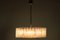 Lampe à Suspension Tube Vintage en Verre de Doria Leuchten, 1960s 4