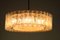 Lampe à Suspension Tube Vintage en Verre de Doria Leuchten, 1960s 2