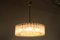 Vintage Glass Tube Pendant Lamp from Doria Leuchten, 1960s 6