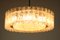 Lampe à Suspension Tube Vintage en Verre de Doria Leuchten, 1960s 3