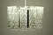 Vintage Glass and Chrome Ceiling Lamp from Doria Leuchten, 1960s, Image 7